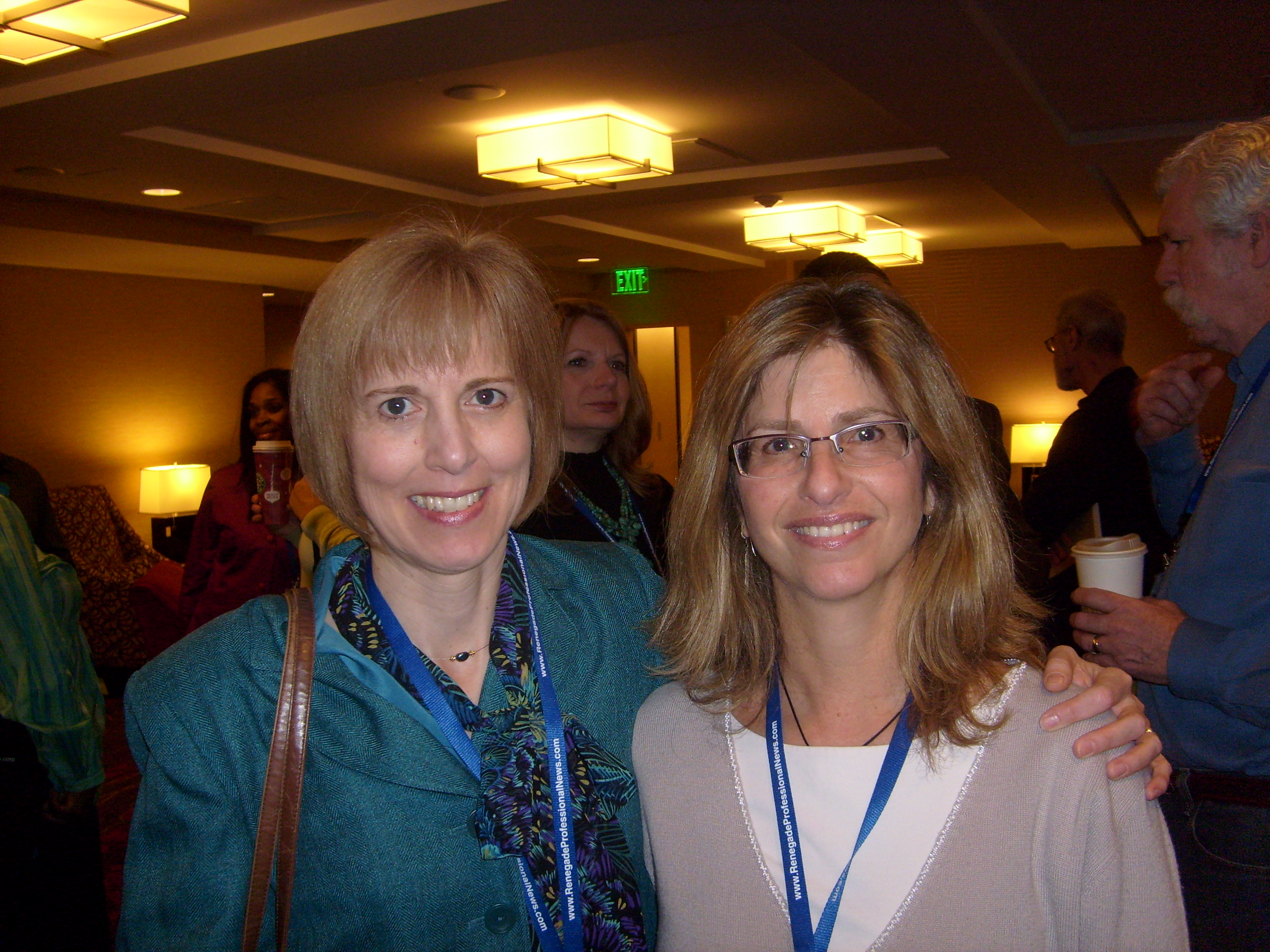 Deborah_Tutnauer and Ann_Sieg Deborah with Ann Sieg